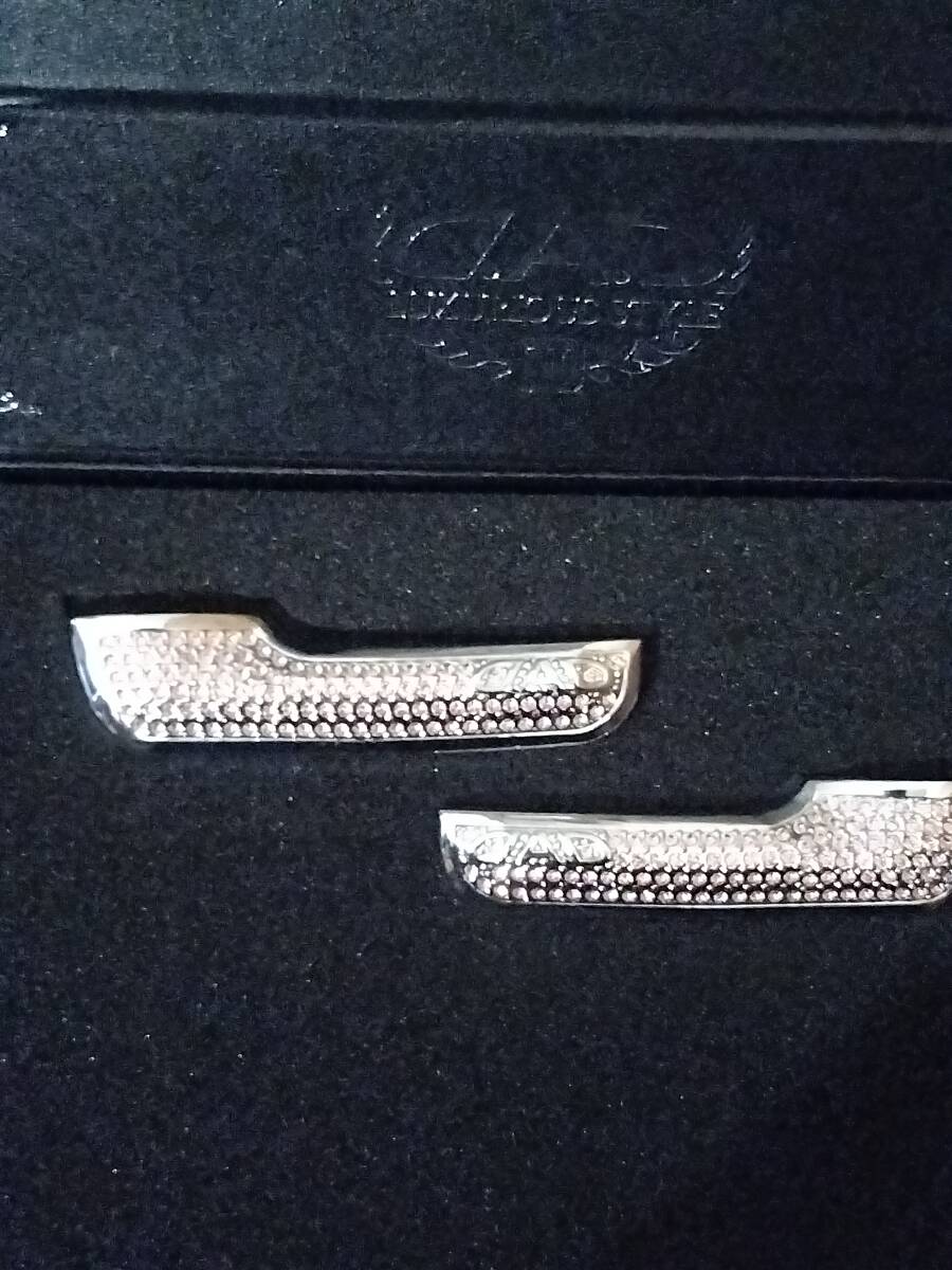 ギャルソン HONDA N-BOX/N-ONE DAD クリスタル インナーハンドル SB014 H-A ライトローズ SB014-11 D.A.D拍卖