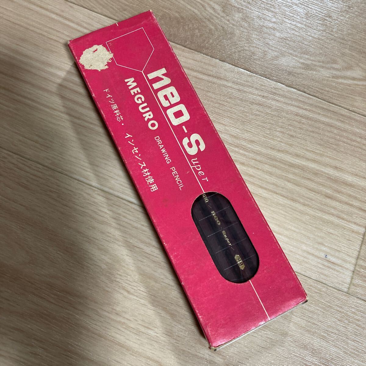 n 4623 鉛筆 えんぴつ ネオスーパー NEO SUPERHB MEGURO アンティーク レトロ レア 未使用拍卖