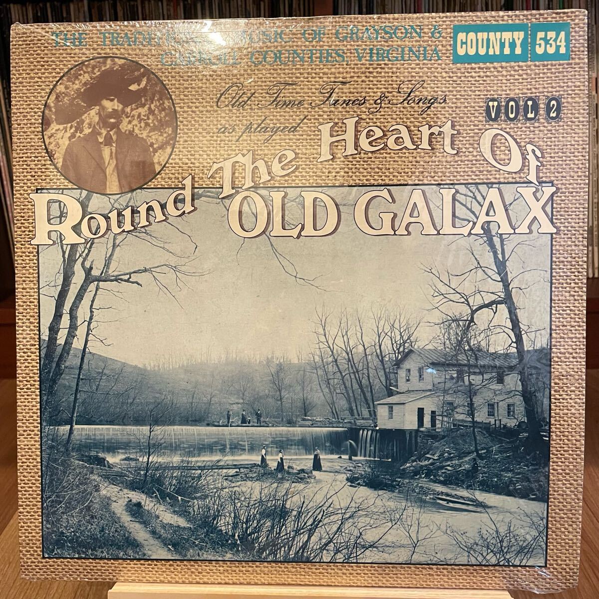 【US盤County】Wade Ward, Fields Ward, Crockett Ward & His Boys Round The Heart Of Old Galax Volume 2 (1980) 534 美品拍卖