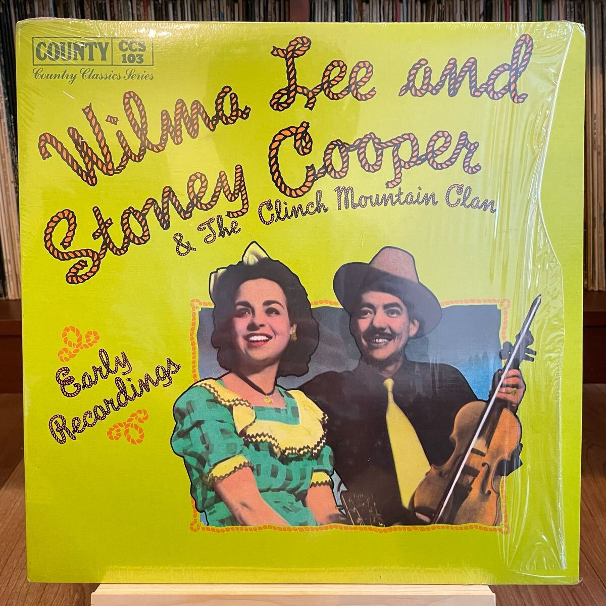 【US盤County】Wilma Lee & Stoney Cooper And The Clinch Mountain Clan Early Recordings (1979) CCS 103拍卖