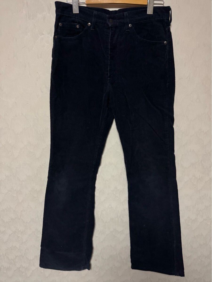 リーバイス LEVI’S コーデュロイ パンツ ネイビー W33L34 94年製拍卖
