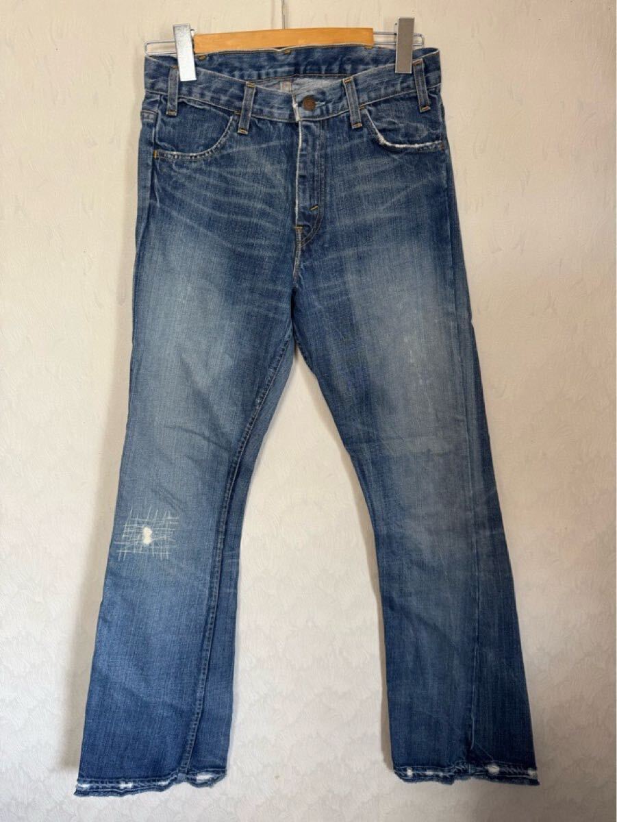 リーバイス LEVI’S 646 ジーンズ W28 USA製 スコービル ジップ Big E オレンジタブ拍卖