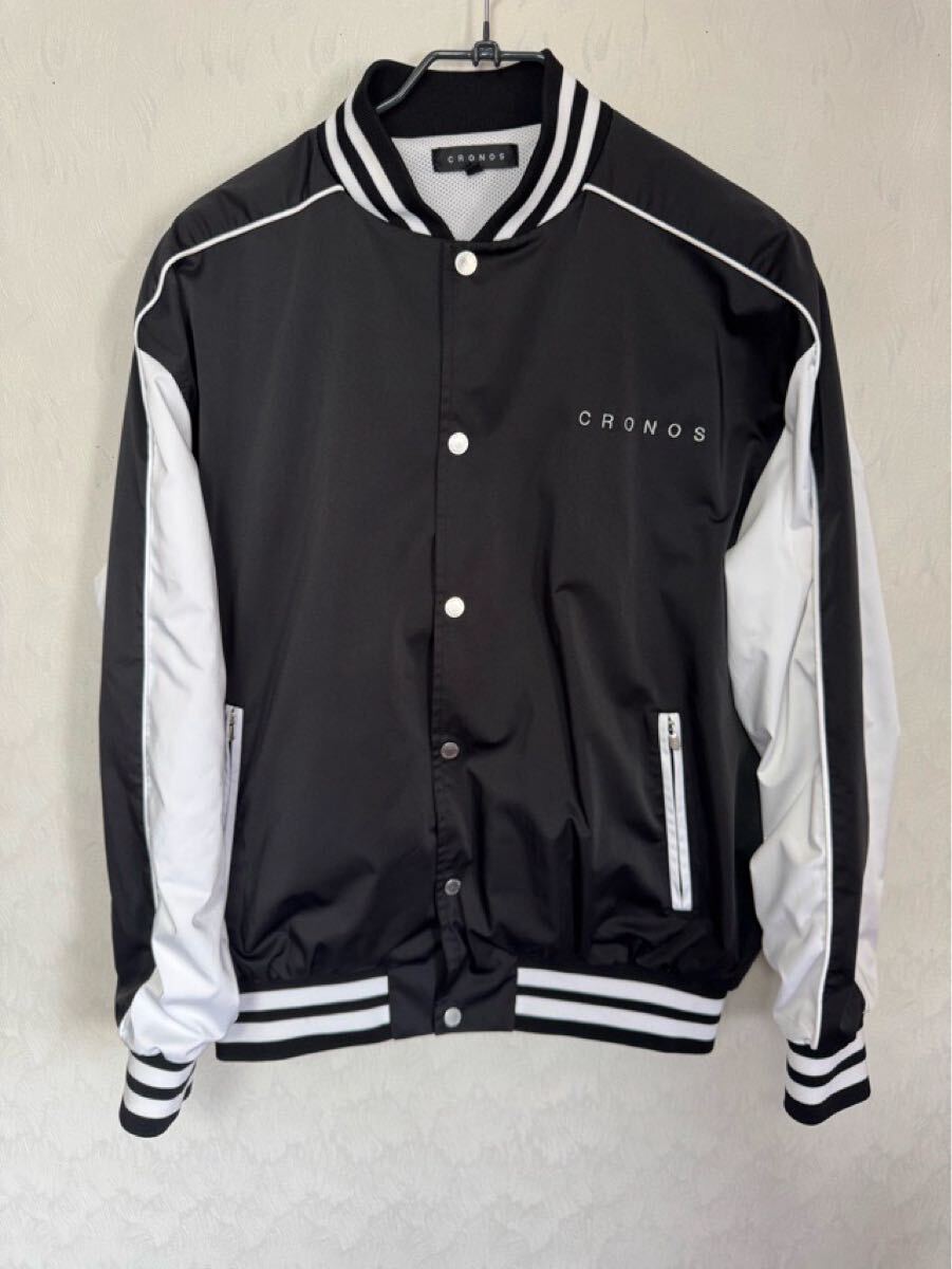 CRONOS クロノス スタジャン ブラックホワイト Mサイズ ナイロン拍卖