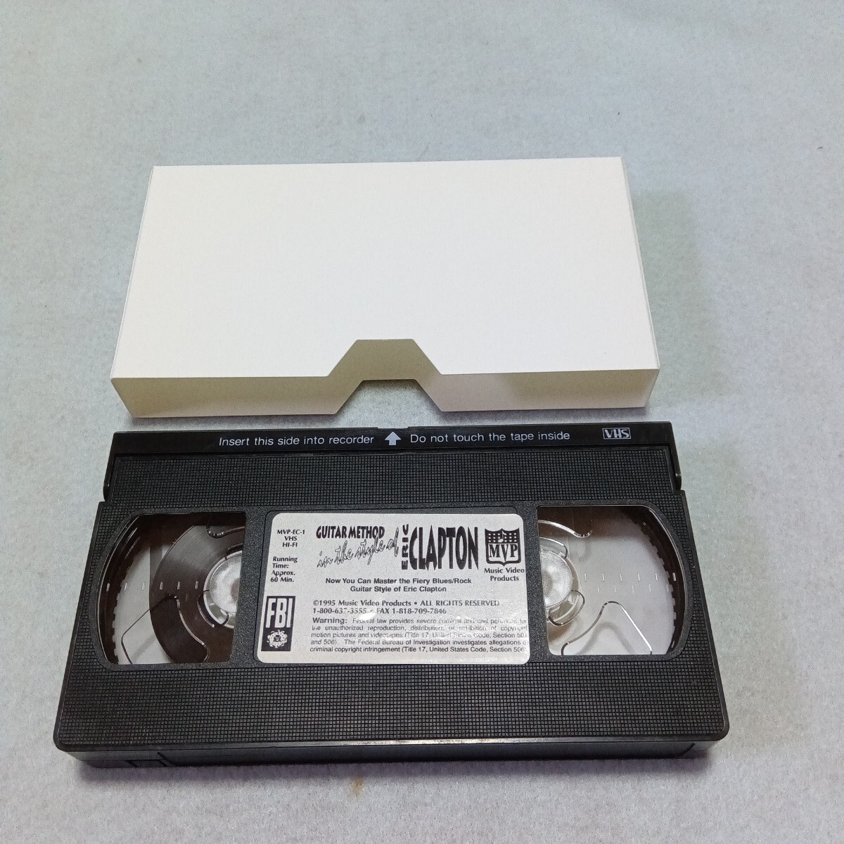 guitar method ERIC CLAPTON ギターメソッド エリック・クラプトン VHS 海外版拍卖