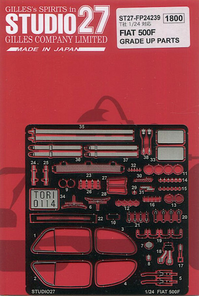 スタジオ27(STUDIO27) FP24239 1/24 FIAT 500F アップグレードパーツ拍卖
