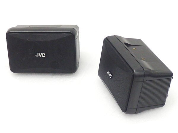 ■〇 JVC/ケンウッド コンパクトスピーカー PS-S10B (2本1組)18C 2018年製 音出し確認済み拍卖