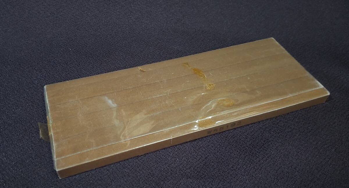 砥石 油砥石(細目) 四角スチック砥石【500 I】W55192 170x6.5x7.5㎜ 10本包装 未使用未開封拍卖