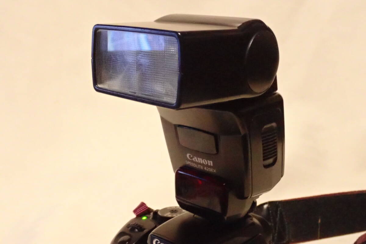 Canon キヤノン SPEEDLITE スピードライト ストロボ 420EX拍卖