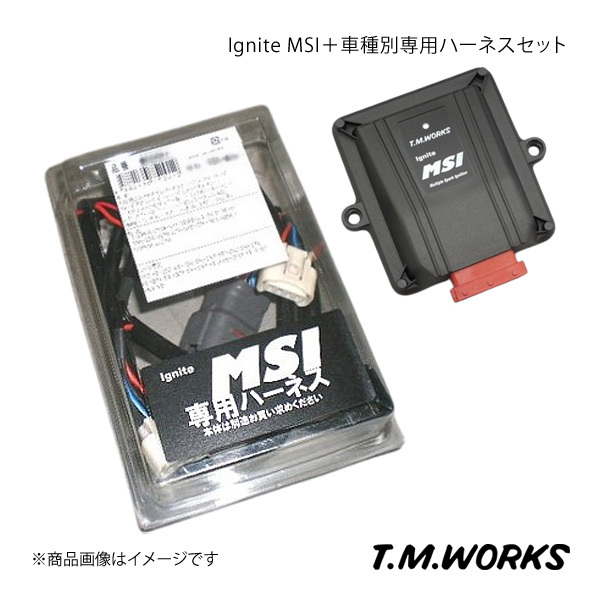 T.M.WORKS ティーエムワークス Ignite MSI+車種別専用ハーネスセット FIAT ABARTH 695 - 品番:MSR+MS1073拍卖
