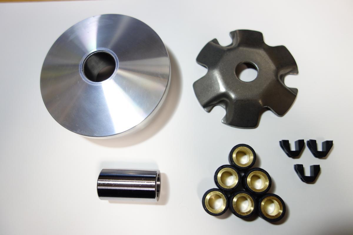 YAMASIDA■高品質スタンダード(ノーマルタイプ)プーリーKIT スーパーDio/SR/ZX(AF27/28) ライブDio/SR/ZX(AF34/35) Dio/SR タクト等 新品拍卖