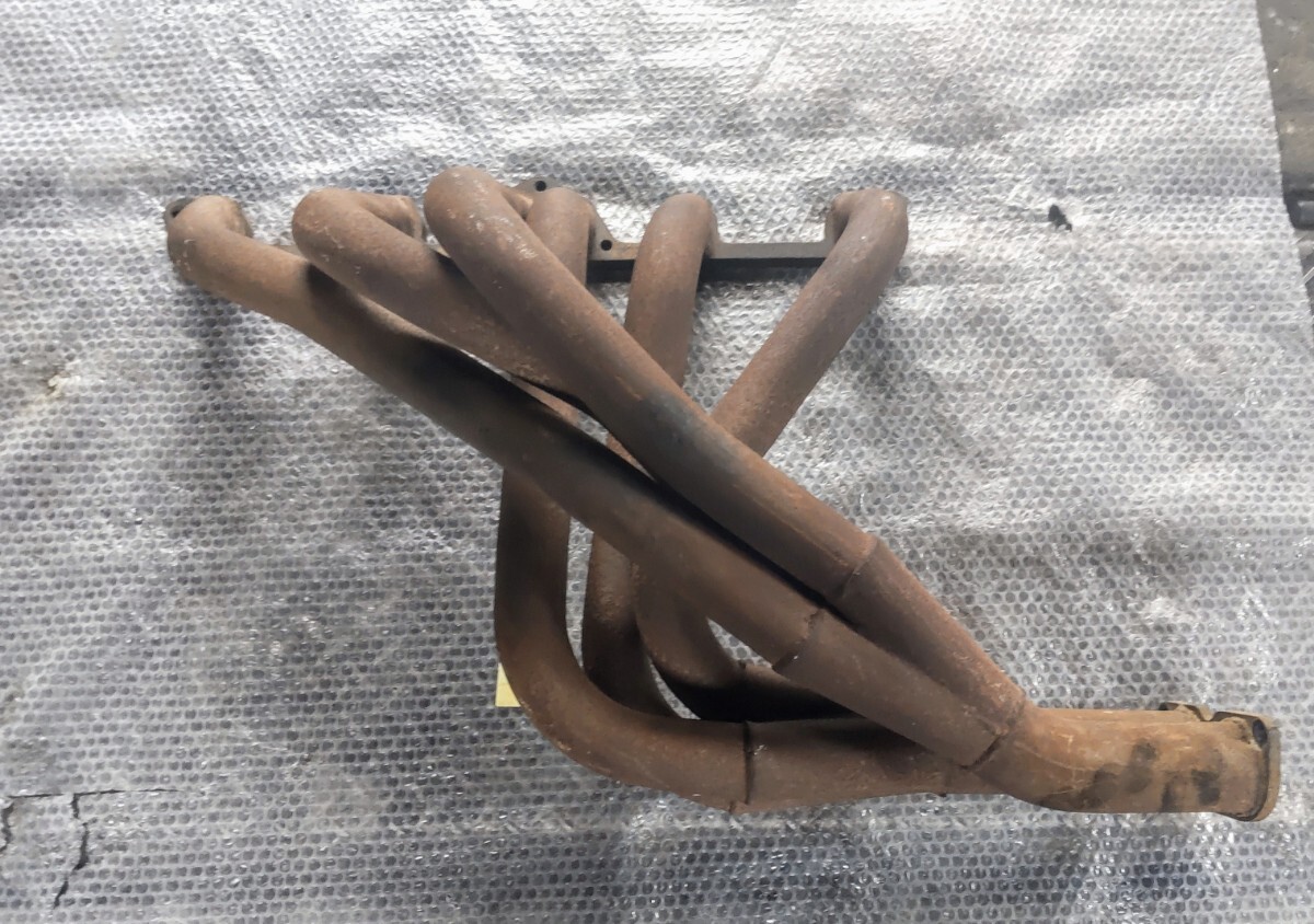 車種判明 当時物 柿本 タコ足 エキマニ フェアレディZ S130 ビックパワー 柿本改 L24L26L28 S30 KGC10拍卖