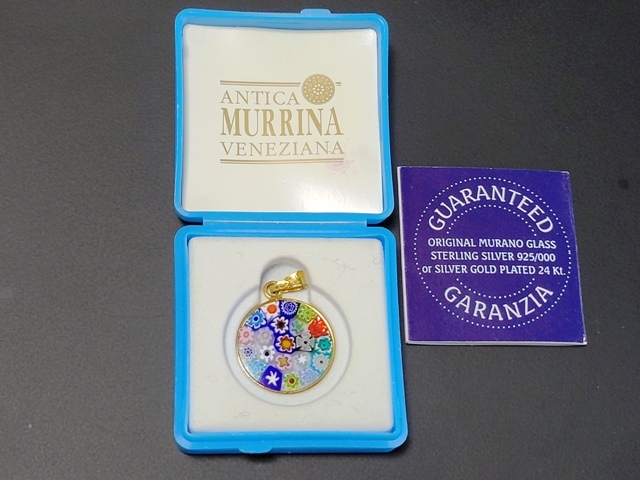 ★ Antica Murrina Veneziana ペンダントトップ 未使用新品拍卖