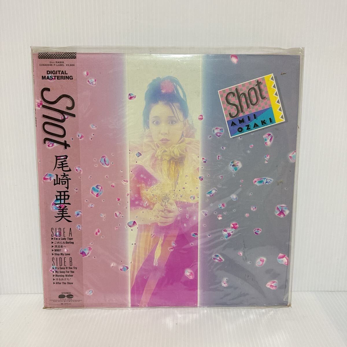 管1 LP/帯付き 尾崎亜美 ( AMI OZAKI ) SHOT  レコード拍卖