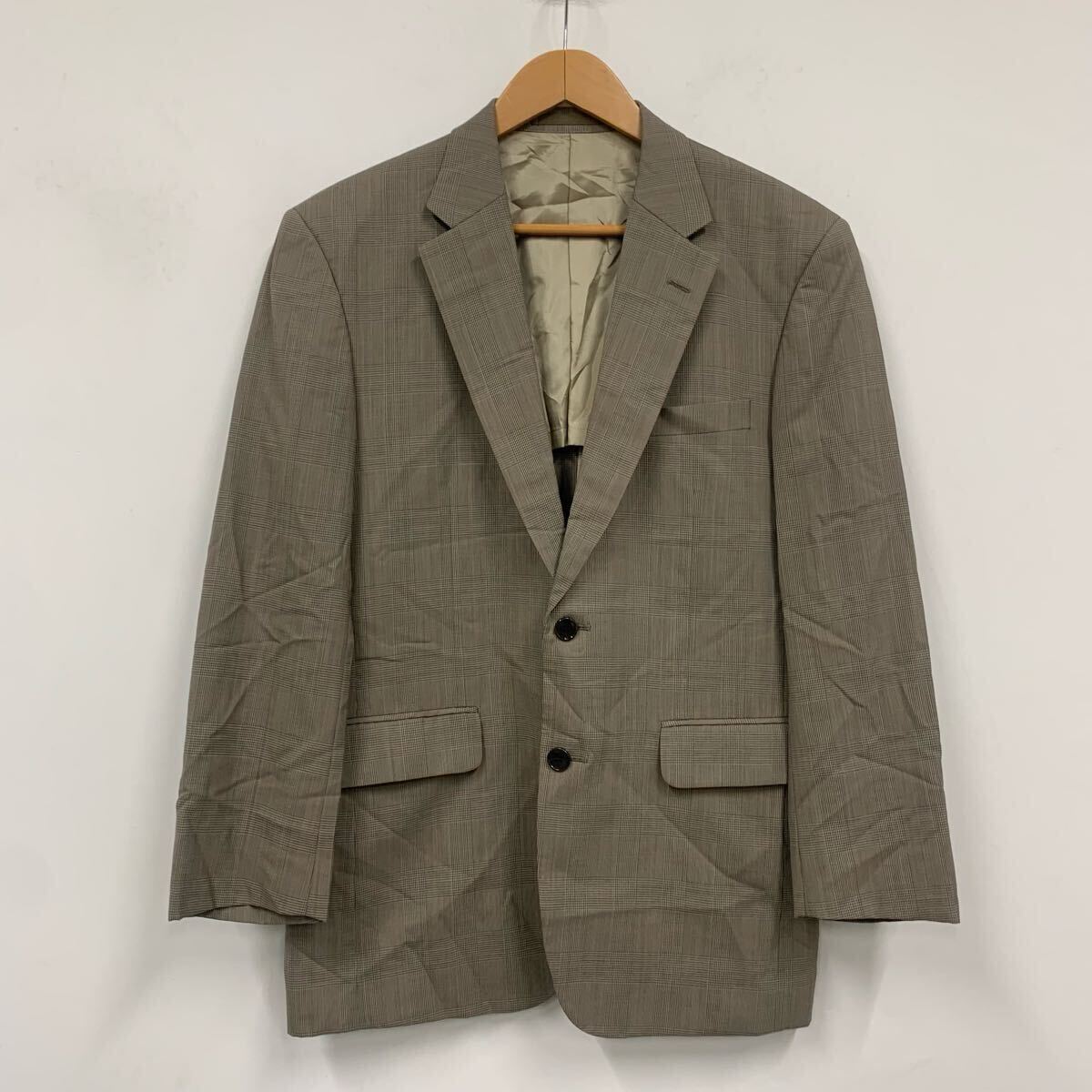 VITALE BARBERIS CANONICO ヴィターレ・バルベリス・カノニコ シングルジャケット ブラウン系 2B 背抜き ノーベント メンズ a1013拍卖