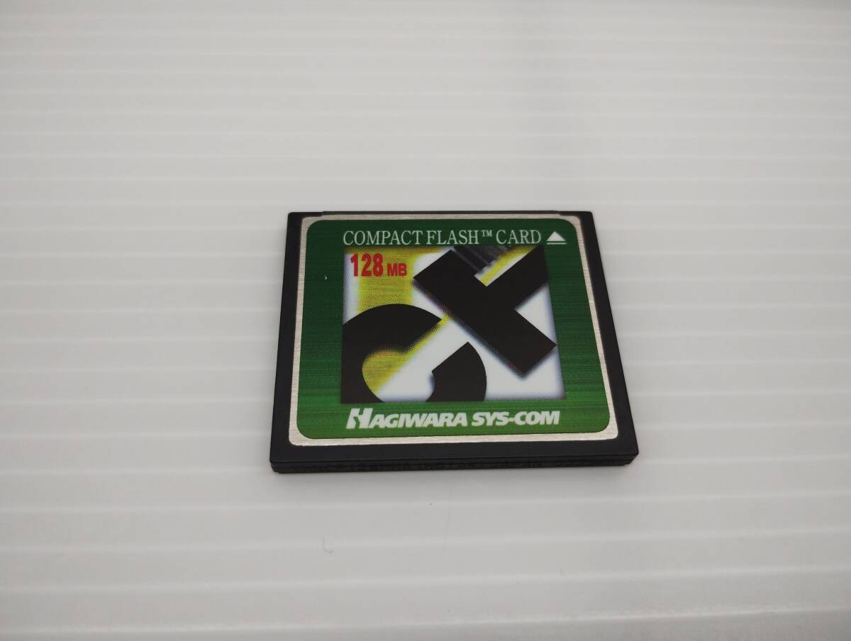128MB メガバイト HAGIWARA SYS-COM CFカード コンパクトフラッシュカード フォーマット済み メモリーカード拍卖
