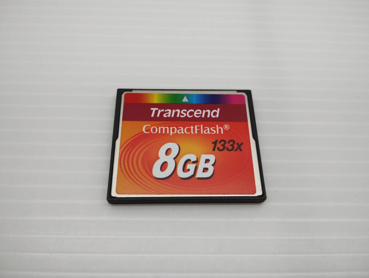 8GB Transcend CFカード コンパクトフラッシュカード フォーマット済み メモリーカード拍卖