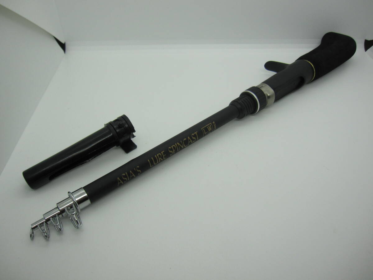 ASIA'S -TACKLE- 「LURE SPINCAST」 コンパクト ルアーロッド ベイトキャスティング拍卖