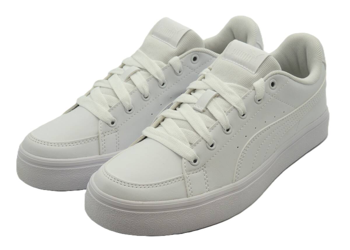 PUMA プーマ V コート バルク レディース メンズ スニーカー PUMA V Court Vulc 389907 ホワイト 23.5cm拍卖