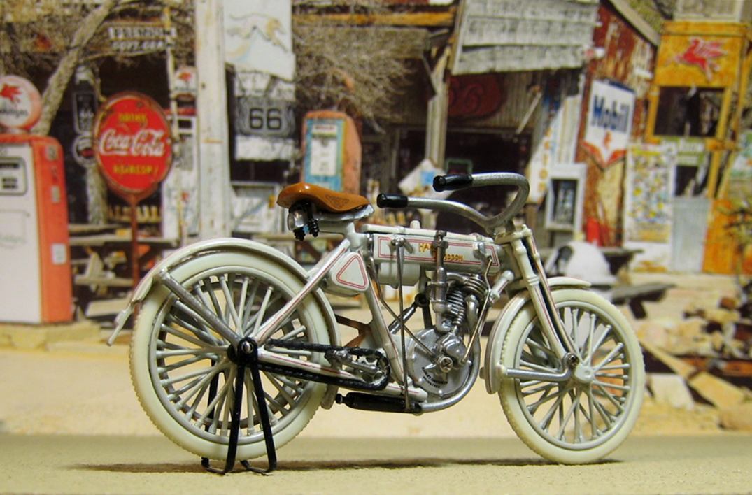FRANKLIN MINT フランクリンミント 1/24 Harley クラシック レトロ 懐古 昔 ハーレー 第1号 初号機 1907 原動機付自転車 バイク オートバイ拍卖