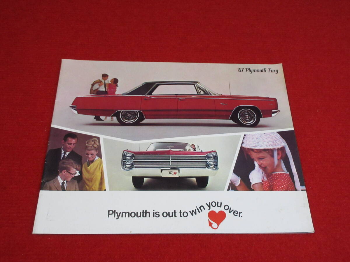 ▽ CHRYSLER PLYMOUTH FURY 1967 昭和42 カタログ ▽拍卖