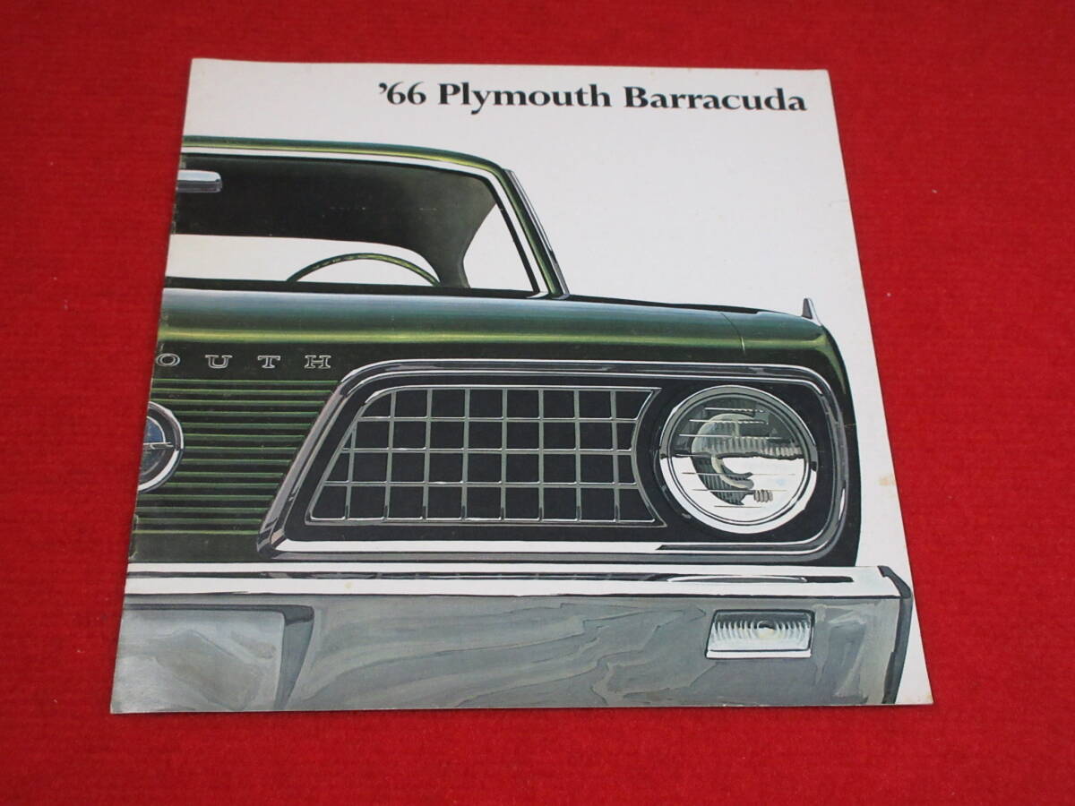 ▽ CHRYSLER PLYMOUTH BARRACUDA 1966 昭和41 カタログ ▽拍卖