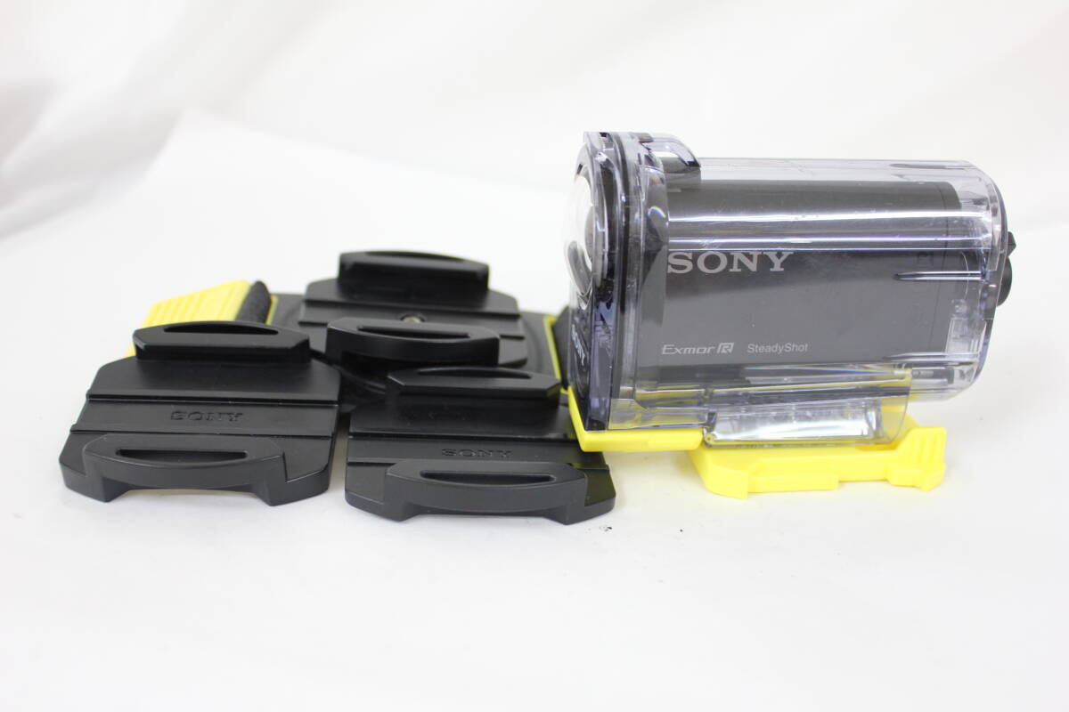 【美品 返品保証】 ソニー SONY Exmor R SteadyShot HDR-AS15 ケース バッテリー付き アクションカメラ M6146拍卖