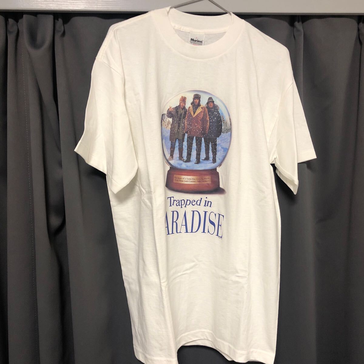 パラダイスの逃亡者Trapped in Paradise TシャツムービーTee拍卖