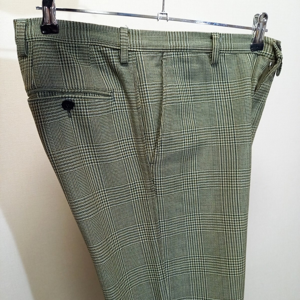 美品《綿100% / 打ち込みの強い生地》スロベニア製 Dries van noten ワイド スラックス メンズ 46 トラウザーズ パンツ ワイドパンツ拍卖