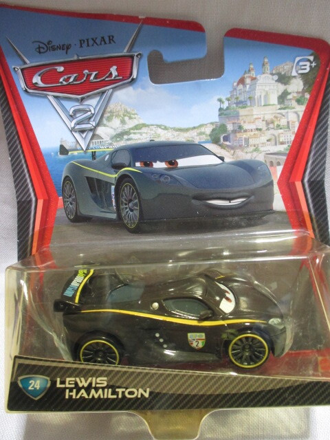即決★Cars カーズ ディズニー ピクサー マテル ダイキャストカー ミニカー☆LEWIS HAMILTON ルイス ハミルトン 2010年拍卖