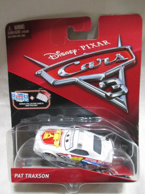 即決★Cars カーズ ディズニー ピクサー マテル ダイキャストカー ミニカー☆PAT TRAXSON パット トラクソン 2017年拍卖