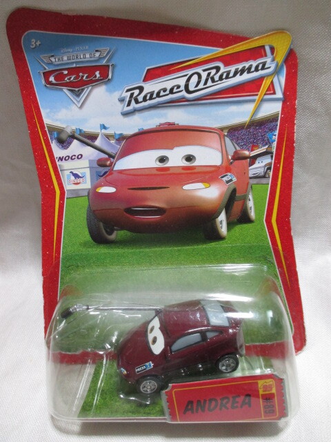 即決★Cars カーズ ディズニー ピクサー マテル ダイキャストカー ミニカー☆ANDREA アンドレア 拍卖