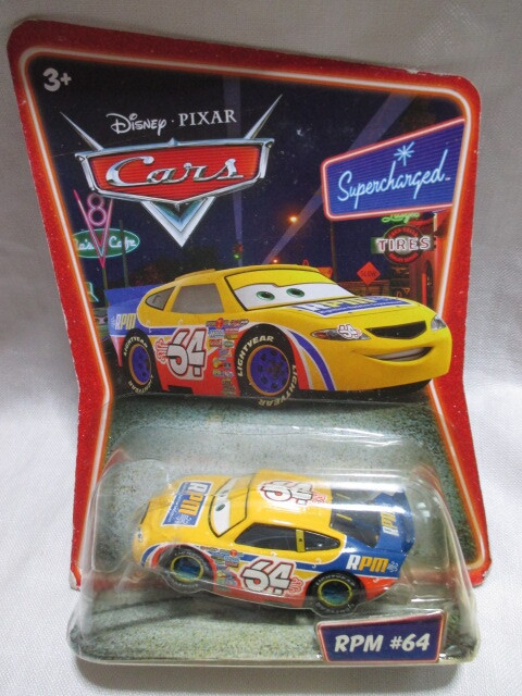 即決★Cars カーズ ディズニー ピクサー マテル ダイキャストカー ミニカー☆RP #64 レーシングカー拍卖