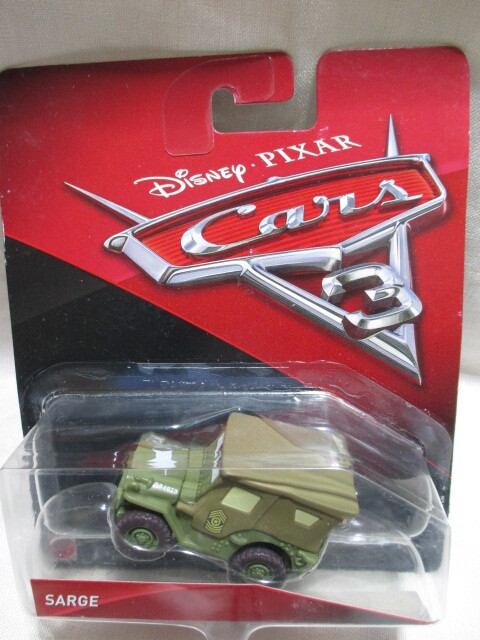 即決★Cars カーズ ディズニー ピクサー マテル ダイキャストカー ミニカー☆SARGE サージ 2016年拍卖
