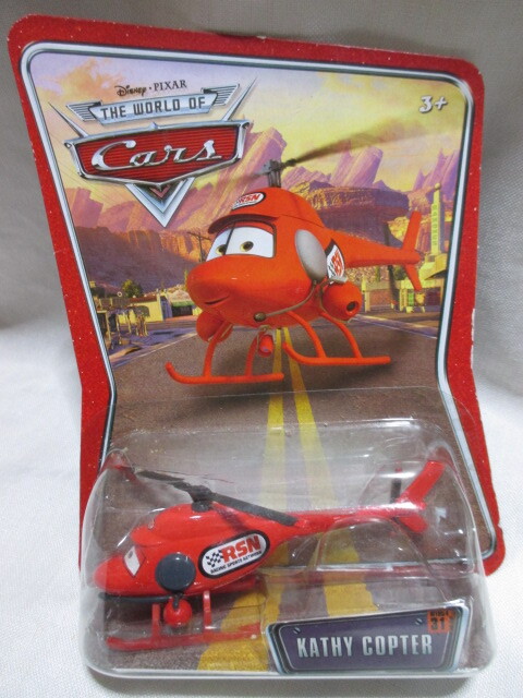 即決★Cars カーズ ディズニー ピクサー マテル ダイキャストカー ミニカー☆KATHY COPTER キャシー ヘリコプター 拍卖
