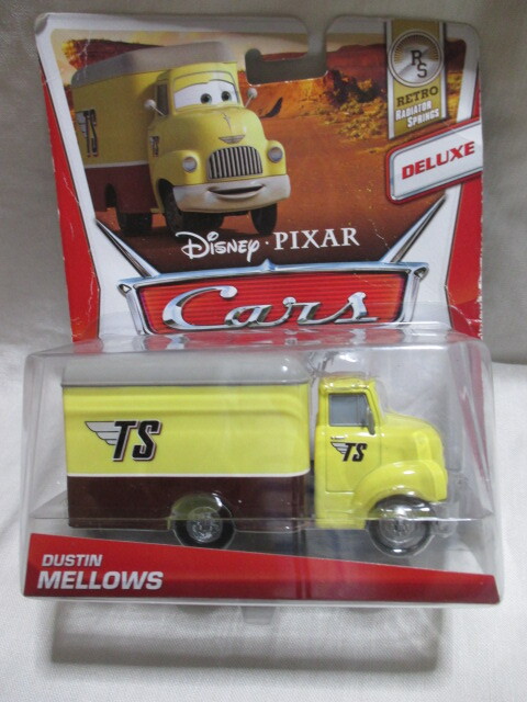 即決★Cars カーズ DELUXE ディズニー ピクサー マテル ダイキャストカー ミニカー☆DUSTIN MELLOWS ダスティン メローズ 2012年拍卖