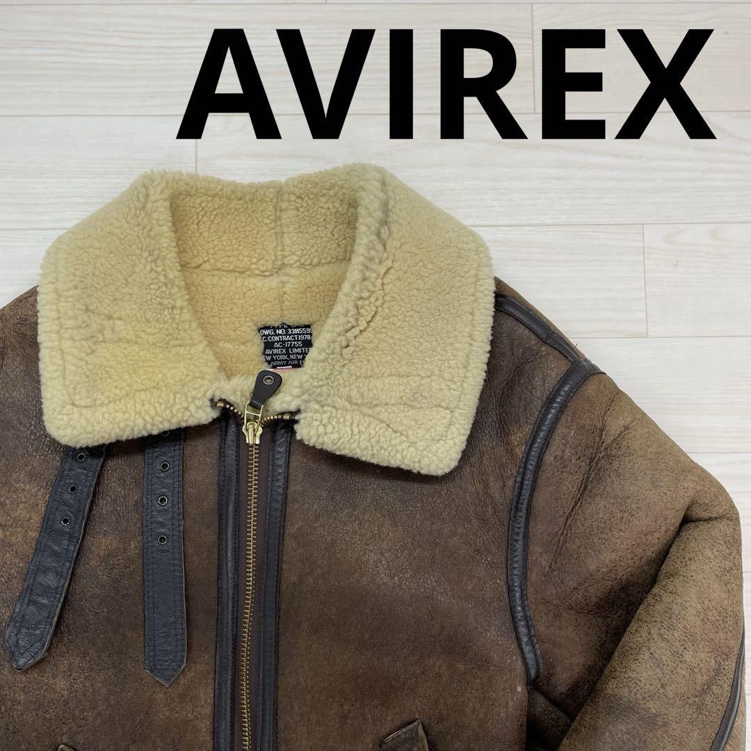 AVIREX アヴィレックス B-3 フライトジャケット W25534拍卖