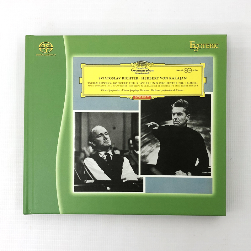 《ジャンク扱い・帯付》ヘルベルト・フォン・カラヤン/スタニスラフ・ヴィスロッキ/ピアノ協奏曲 第1/2番 SACD/併売《CD部門 山城店》S829拍卖