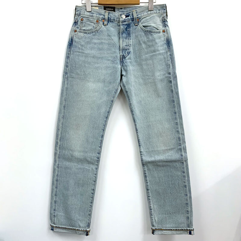 《美品》Levi’s リーバイス ボタンフライ ストレートデニムパンツ サイズ : W30/定番 店頭/他モール併売《メンズ古着・山城店》U342拍卖