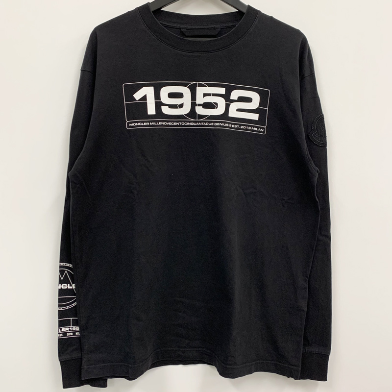 MONCLER GENIUS 2 モンクレールジーニアス 1952 プリントロングスリーブTシャツ サイズ : S/ハイブランド/併売《メンズ古着・山城店》N280拍卖