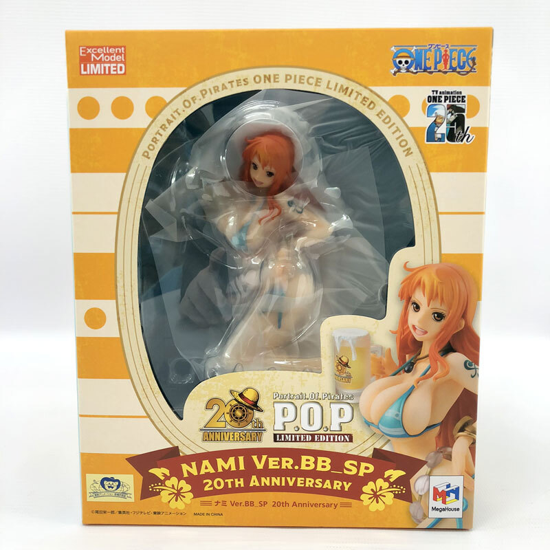 《未開封》Portrait.Of.Pirates P.O.P ナミ Ver.BB_SP 20th Anniversary 「ワンピース」店頭/他モール併売《フィギュア・山城店》O5669拍卖