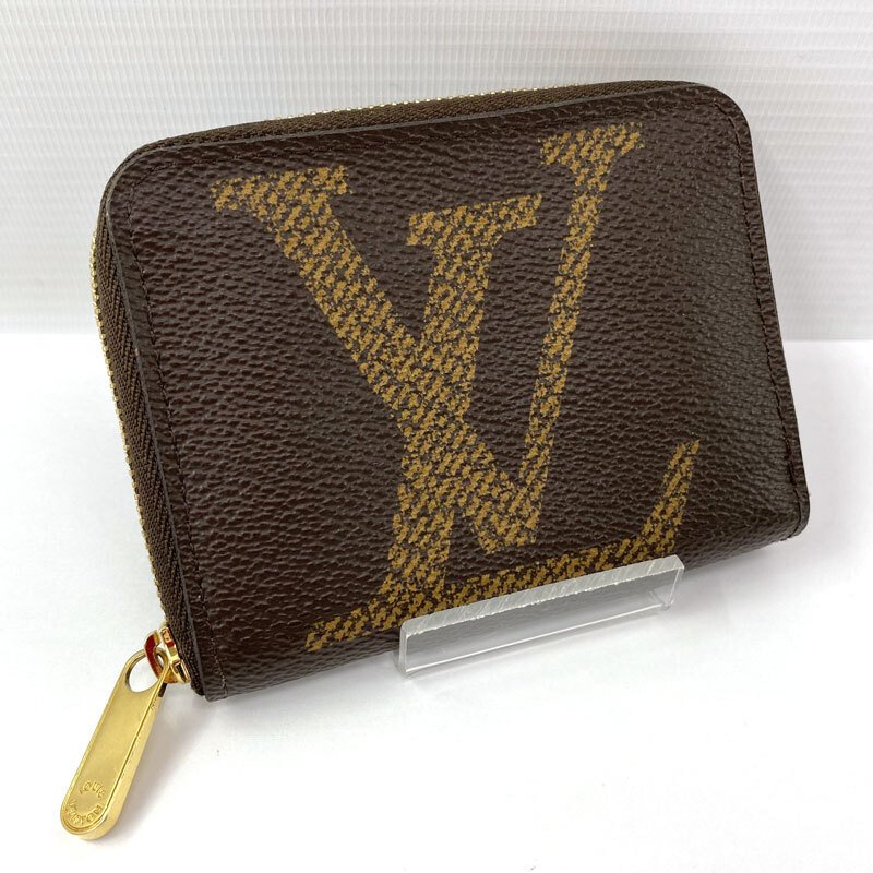 LOUIS VUITTON ルイヴィトン モノグラムジャイアント ジッピーコインパース/コインケース/店頭/他モール併売《ブランド・山城店》A3190拍卖