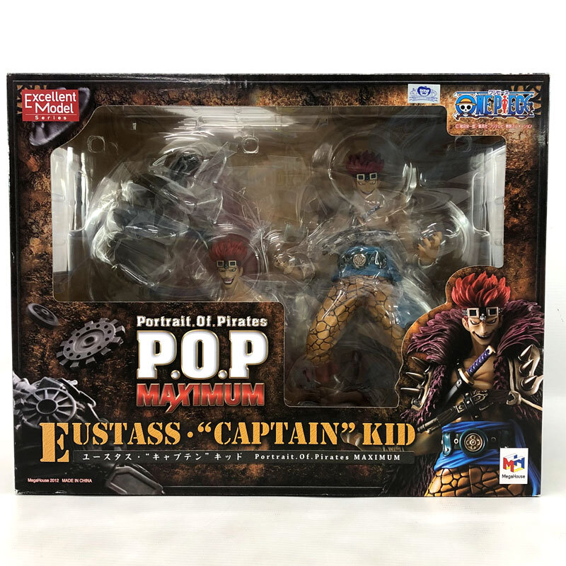《未開封》Portrait.Of.Pirates NEO-MAXIMUM ユースタス・ キャプテン キッド「ワンピース」店頭/他モール併売《フィギュア・山城店》O5113拍卖