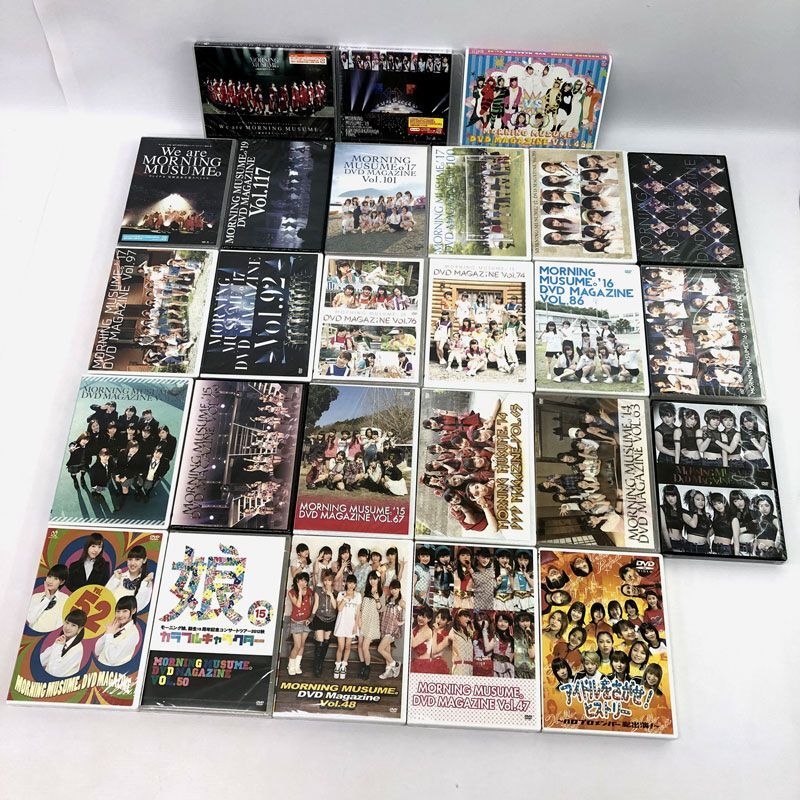 モーニング娘。DVD MAGAZINE We are MORNING MUSUME。他 DVD 計26本セット 未開封多数/店頭/他モール併売《CD部門・山城店》A2449拍卖