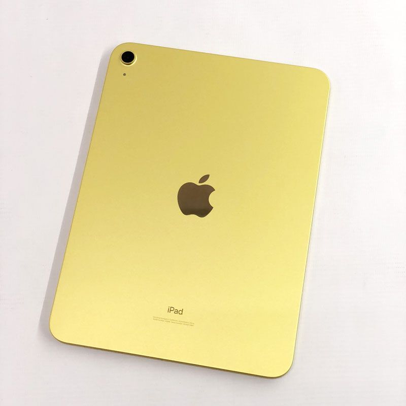 iPad 第10世代 256GB イエロー MPQA3J/A 【利用制限:-】【G076GCV9N4】【iOS 16.0】《タブレットPC・山城店》◆U860拍卖