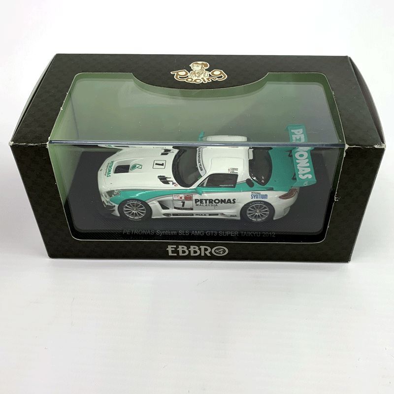 EBBRO/エブロ 1/43 PETRONAS ペトロナス Syntium SLS AMG GT3 SUPER TAIKYU 2012 ミントグリーン #1《フィギュア・山城店》◆O3240拍卖