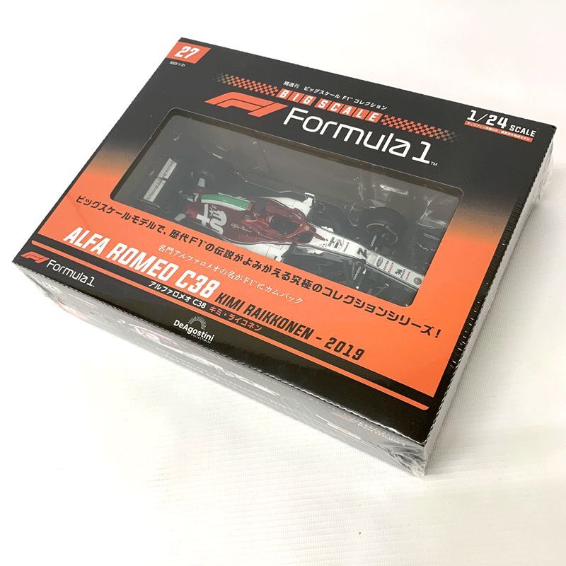 《未開封》デアゴスティーニ ビッグスケールF1コレクション 27 アルファロメオ C38 キミ・ライコネン《フィギュア・山城店》O2790拍卖