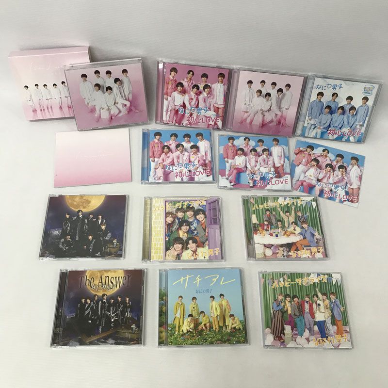 なにわ男子 初心LOVE (うぶらぶ)1st Love 他アルバム・シングルCD まとめ売りセット/アイドル/店頭/他モール併売《CD部門・山城店》A1830拍卖