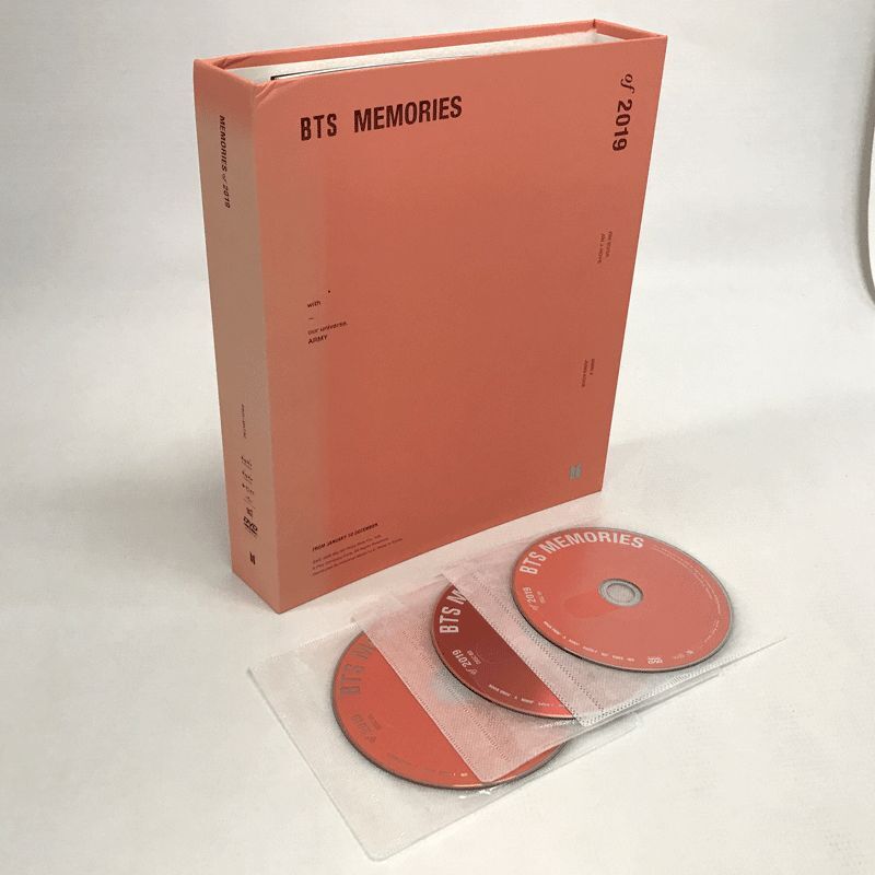 BTS MEMORIES OF 2019(UNIVERSAL MUSIC STORE & BTS JAPAN OFFICIALSHOP限定)国内版/日本語字幕 店頭併売品《CD部門・山城店》O897拍卖