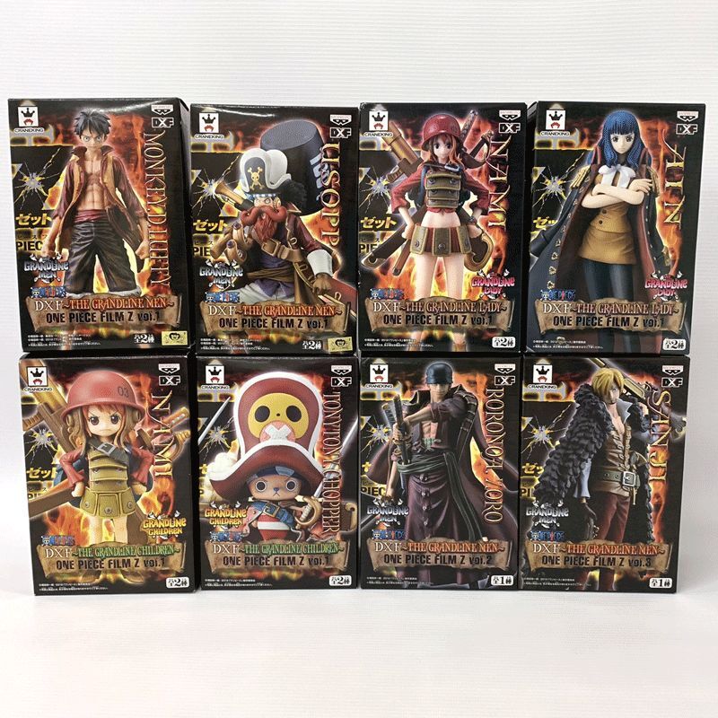 《未開封》バンプレスト/BANPRESTO ワンピースFILM Z DXF THE GRANDLINE MEN/LADY/CHILDREN 8点セット《フィギュア・山城店》O2406拍卖