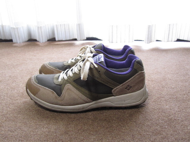 Columbia コロンビア STUMP PATH OMNI-TECH スニーカー USA7/25cm USEDキレイ キャンプ アウトドア拍卖